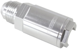 Aeroflow Performance Silver Finish Push-On EFI Fitting -8AN with 1/2" Push-On AF808-04S Autofit