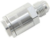 Aeroflow Performance Silver Finish Push-On EFI Fuel Fitting 5/16" Return Side AF808-01S Autofit
