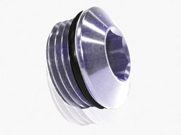 Aeroflow Performance Silver Finish Slimline ORB Port Plug -20AN AF813-20S Autofit