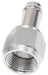 Aeroflow Performance Silver Finish Straight -20AN Female to 1-1/2" (38mm) Male Barb Hose Fitting AF411-20S Autofit