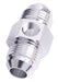 Aeroflow Performance Silver Finish Straight Male Flare Union with 1/8" Port -8AN AF141-08S Autofit
