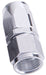 Aeroflow Performance Silver Finish. Suit 100 & 450 Series Hose 100 / 150 Series Taper Style One Piece Full Flow Swivel Straight Hose End -16AN Autofit