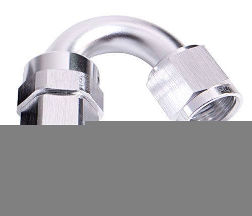 Aeroflow Performance Silver Finish. Suit 100 & 450 Series Hose 100 Series Taper 150° Swivel Hose End -4AN AF105-04S Autofit