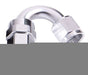 Aeroflow Performance Silver Finish. Suit 100 & 450 Series Hose 100 Series Taper 150° Swivel Hose End -4AN AF105-04S Autofit