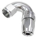 Aeroflow Performance Silver Finish. Suit 100 & 450 Series Hose 150 Series Taper One-Piece Full Flow Swivel 150° Hose End -4AN AF155-04S Autofit