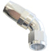 Aeroflow Performance Silver Finish. Suit 100 & 450 Series Hose 150 Series Taper One-Piece Full Flow Swivel 60° Hose End -16AN AF198-16S Autofit