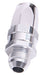 Aeroflow Performance Silver Finish. Suit 100 & 450 Series Hose Male AN Taper Swivel Straight Hose End -16AN to -16AN AF840-16S Autofit