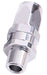 Aeroflow Performance Silver Finish. Suit 100 & 450 Series Hose Male NPT Taper Swivel Straight Hose End 3/8" to -6AN AF830-06-06S Autofit