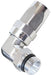 Aeroflow Performance Silver Finish. Suit 100 & 450 Series Hose ORB Taper Swivel 90° Hose End -8AN to -6AN AF849-06-08S Autofit