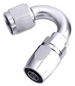 Aeroflow Performance Silver Finish. Suits 100 & 450 Series Hose 500 Series Cutter Swivel 150° Hose End -10AN AF505-10S Autofit