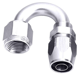 Aeroflow Performance Silver Finish. Suits 100 & 450 Series Hose 500 Series Cutter Swivel 180° Hose End -10AN AF506-10S Autofit