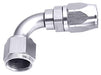 Aeroflow Performance Silver Finish. Suits 100 & 450 Series Hose 500 Series Cutter Swivel 90° Hose End -4AN AF503-04S Autofit