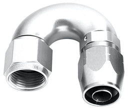 Aeroflow Performance Silver Finish. Suits 100 & 450 Series Hose 550 Series Cutter One-Piece Full Flow Swivel 180° Hose End -16AN AF556-16S Autofit