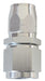 Aeroflow Performance Silver Finish. Suits 100 & 450 Series Hose 550 Series Cutter Style One Piece Straight Stepped Hose End -10AN to -12 Hose AF Autofit