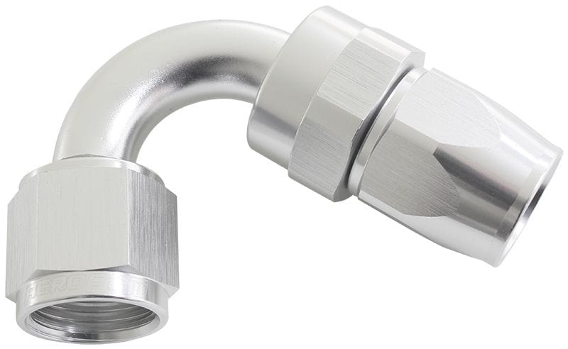 Aeroflow Performance Silver Finish. Suits 200 & 250 Series Hose 200 Series PTFE 120° Hose End -16AN AF204-16DS Autofit
