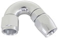 Aeroflow Performance Silver Finish. Suits 200 & 250 Series Hose 570 Series PTFE 150° Hose End -8AN AF575-08DS Autofit