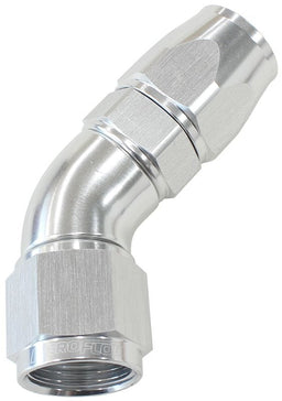 Aeroflow Performance Silver Finish. Suits 200 & 250 Series Hose 570 Series PTFE 45° Hose End -3AN AF572-03DS Autofit