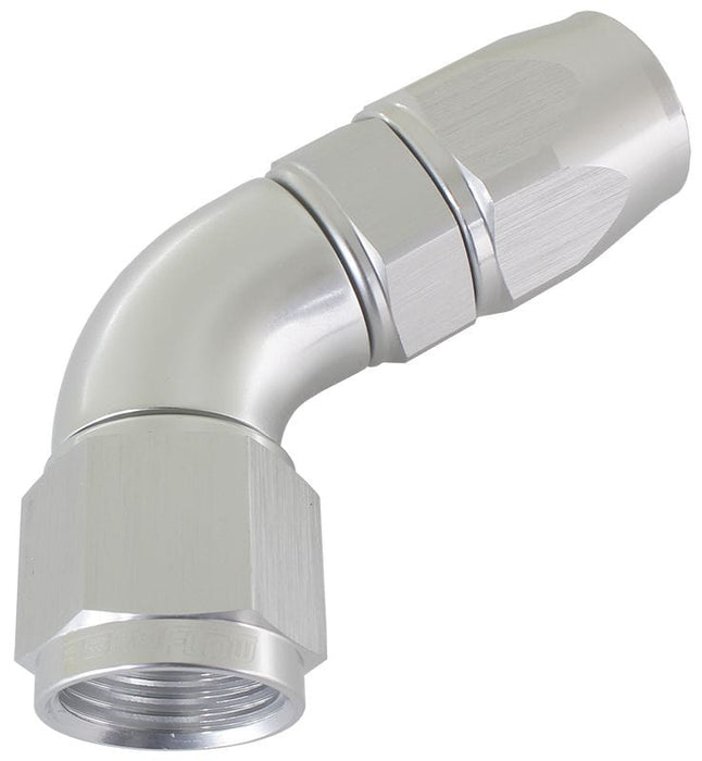 Aeroflow Performance Silver Finish. Suits 200 & 250 Series Hose 570 Series PTFE 60° Hose End -8AN AF578-08DS Autofit