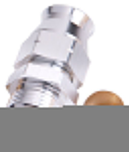 Aeroflow Performance Silver Finish. Suits Aeroflow, Moroso & Russell Tubing Tube to Male AN Adapter 1/4" to -4AN AF108-04S Autofit