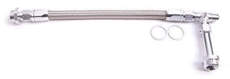 Aeroflow Performance Silver Finish. Suits Holley Dual Fuel Line Carburettor Inlet Rail Kit 3310 VAC AF160-08VS Autofit
