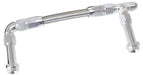 Aeroflow Performance Silver Finish. Suits Holley Dual Fuel Line Carburettor Inlet Rail Kit -8AN (241mm) 4150 AF160-08S Autofit