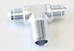 Aeroflow Performance Silver Finish Tee with NPT On Side 1/2" to -8AN AF825-08-08S Autofit