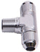 Aeroflow Performance Silver Finish Tee with NPT On Side 1/8" to -3AN AF825-03S Autofit