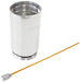 Aeroflow Performance Silver Finish Universal Catch Can (Air/Oil Separator) Extension AF64-4373 Autofit