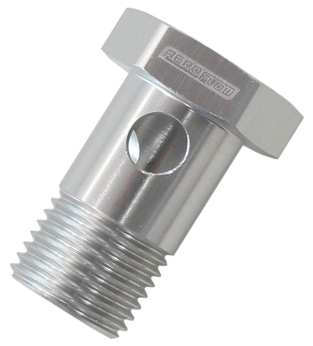 Aeroflow Performance Silver Finish Use With -10AN Alloy Banjo Bolt M16 x 1.5 AF716-10S Autofit