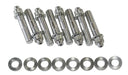Aeroflow Performance Silver Studs & Nuts Blower Stud Kit 2.50" Total Length AF37-0602 Autofit
