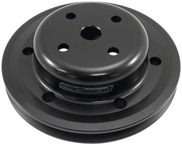 Aeroflow Performance Single V groove, suit Holden 253-308 with small bearing water pump, B Billet Water Pump Pulley AF64-4022BLK Autofit