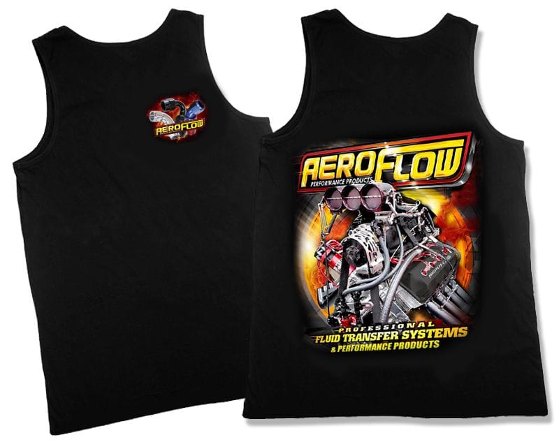 Aeroflow Performance Small Aeroflow 'Nitro Hemi' Singlet AFNITRO2SING-S Autofit