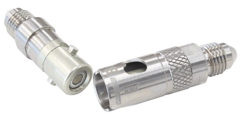 Aeroflow Performance Small Diameter Dry Break Coupler Quick Release -3 EPDM Seal Titanium AFQR104-03SD Autofit