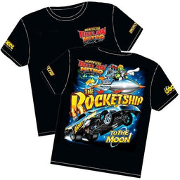 Aeroflow Performance Small The Rocket Ship' Wheelstander T-Shirt RTRS-S Autofit