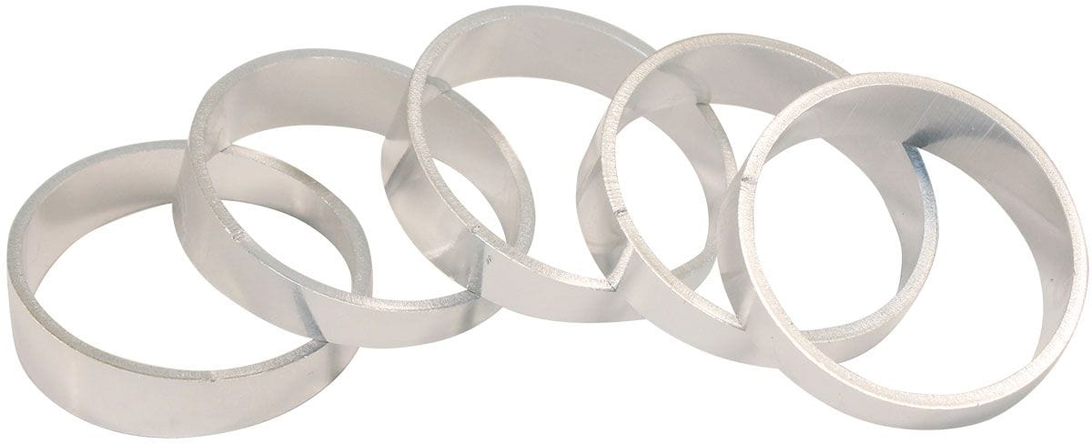 Aeroflow Performance Sold as a Pack of 5 to make a 45° Bend, 1/16" Wall Thickness and 1D R Aluminium 1.5" Pie Cuts AF8689-150 Autofit