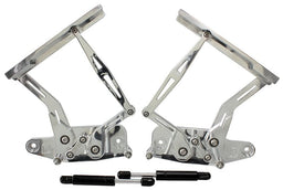 Aeroflow Performance Sold as a Pair Holden HK, HT, HG Billet Bonnet Hinge Kit - Polished Finish AF64-4129 Autofit