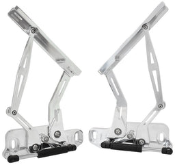 Aeroflow Performance Sold as a Pair Holden Torana and Holden HQ-WB Billet Bonnet Hinge Kit - Polished Finish AF64-41 Autofit