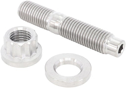 Aeroflow Performance Sold as One Stud, One Flat Washer and One 12 Point Nut M10 x 1.25mm Titanium Stud, Nut and Washer Kit AF55-2003 Autofit