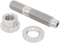 Aeroflow Performance Sold as One Stud, One Flat Washer and One 12 Point Nut M10 x 1.50mm Titanium Stud, Nut and Washer Kit AF55-2004 Autofit