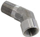 Aeroflow Performance Stainless 45° NPT Female to Male NPT Fitting 1/8" AF915-02SS Autofit