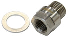 Aeroflow Performance Stainless Metric Pipe Reducer M12 x 1.5 to 1/8" AF912-M12-02SS Autofit
