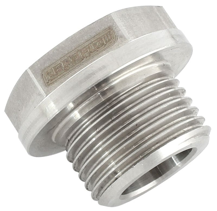 Aeroflow Performance Stainless O2 Sensor Bung Plug AF992SS Autofit