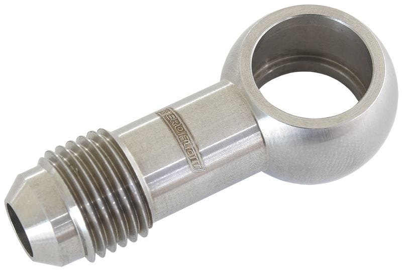 Aeroflow Performance Stainless Steel S/S AN Banjo Fitting 14mm to -6AN AF720-06SS Autofit