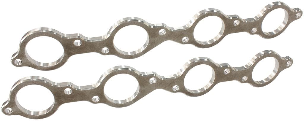 Aeroflow Performance Stainless Steel, Sold as a Pair BB Chev 2" Round Port Header Flange AF9551-1004 Autofit