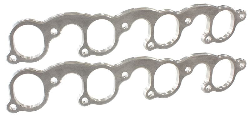 Aeroflow Performance Stainless Steel, Sold as a Pair, To Suit Edelbrock Heads Ford Cleveland 2" Oval Port Header Flange AF9551-1009 Autofit
