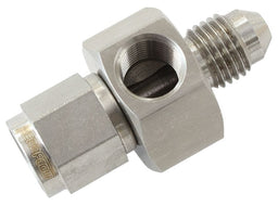 Aeroflow Performance Stainless Steel Straight -4AN Female to Male with 1/8" NPT Port AF140-04-SS Autofit
