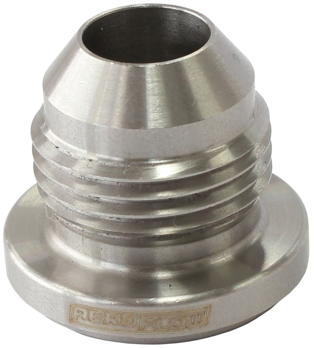 Aeroflow Performance Stainless Steel Weld-On Male AN Fitting -6AN AF999-06SS Autofit