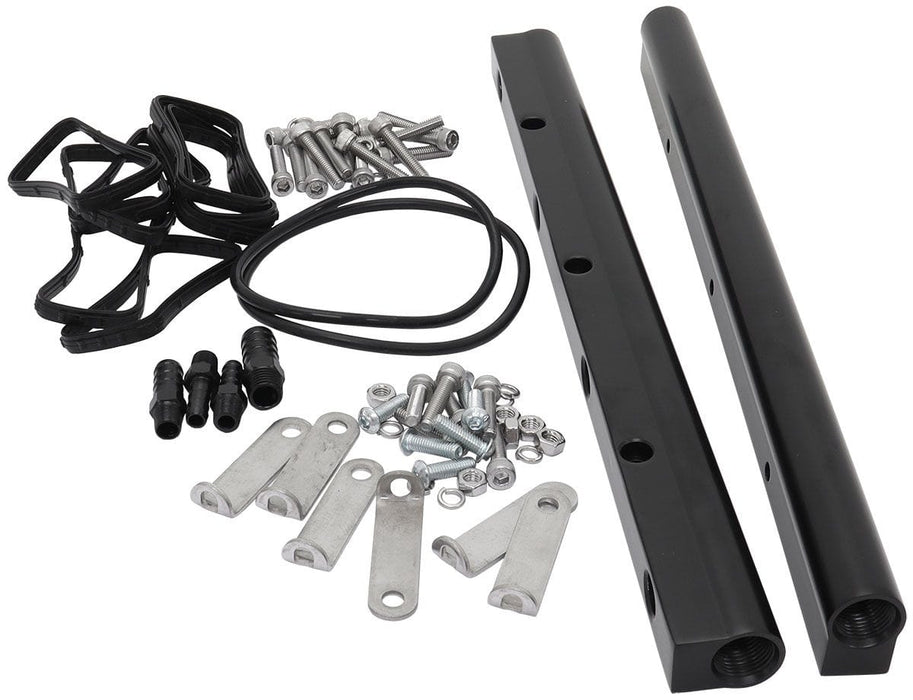 Aeroflow Performance Suit 102mm Throttle Bodies and Rectangle Port Cylinder Heads GM LS3 Sheet Metal Intake Manifold with Fuel Rail and Mounting Kit AF6233-6000 Autofit