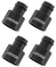 Aeroflow Performance Suit 11mm Fuel Rail With 14mm Injector, 12mm High (4 Pack) Fuel Injector Adapter AF64-2885 Autofit