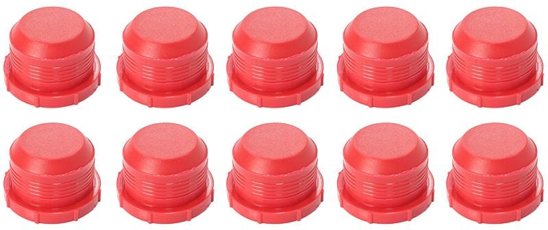 Aeroflow Performance Suit -12AN, 10-Pack Male Plastic Block Off Caps AF98-2101 Autofit